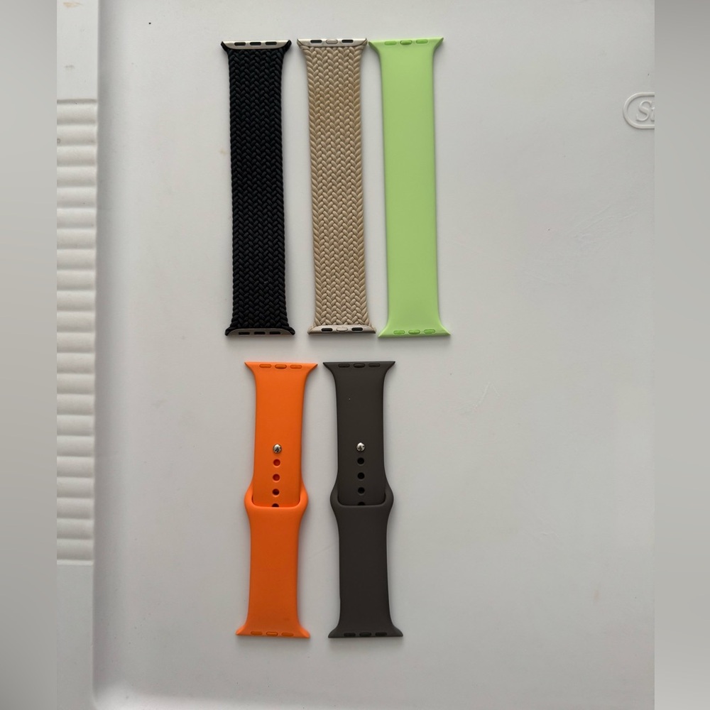 Apple Watch Band BUNDLE - Braided Loop, Sports Band, Solo Loop